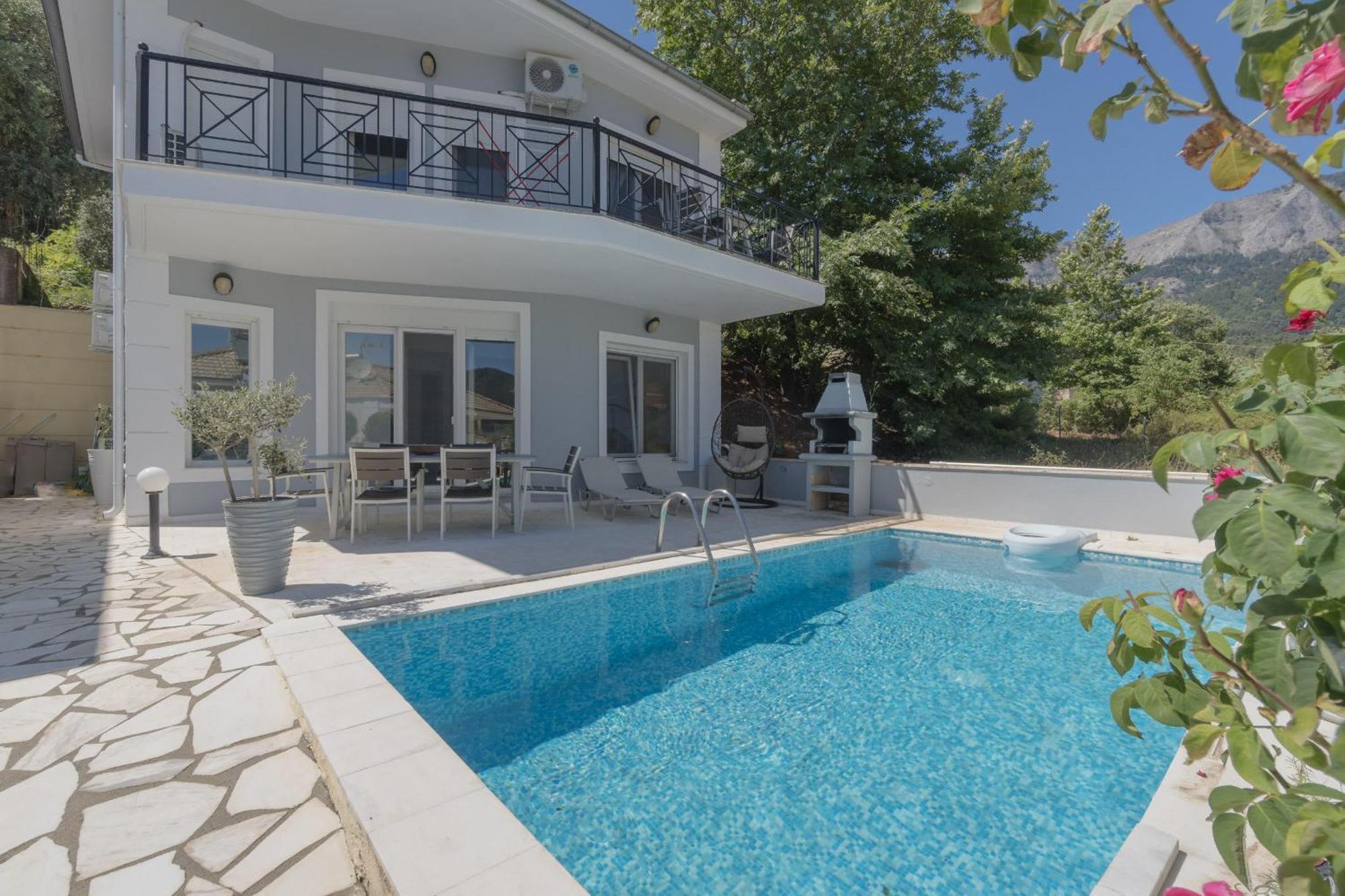 Diamanti Villa, Pool & Barbecue Skala Potamia  Eksteriør billede